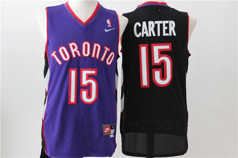 Men Toronto Raptors #15 Carter Purple Nike NBA Jerseys